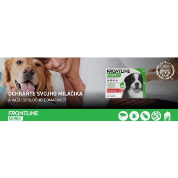 Frontline Combo Spot-On Dog XL 40-60 kg 3 x 4,02 ml