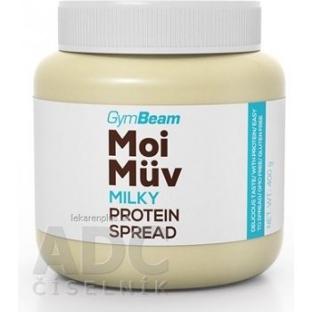 GymBeam Proteínová nátierka MoiMüv milky 400 g