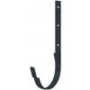 Covernit Lakovaný žľabový hák 530 / 333 mm RAL 7016 antracit