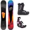 Gravity Sublime 24/25 snowboard + Raven Fastec FT360 black/fuchsia vázání + Raven Target obuv - 152 cm + S (EU 35-40)