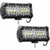 2 KS 7-palcové halogénové pracovné LED svetlo 120W 12V/24V