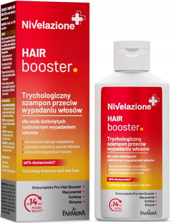 Farmona Nivelazione Hair Booster šampón proti vypadávaniu vlasov 100 ml