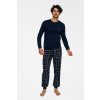 Obchodné pyžamo 40049-59X Námornícka modrá - Henderson Veľkosť: 2XL