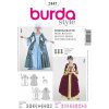 Střih Burda 2447 - Rokokové šaty