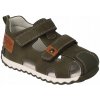 Befado detské sandále ekologická koža zelená veľkosť 23