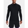 Pánske tričko Under Armour CG Armour Fitted Mock Čierna XL