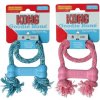 KONG Puppy Goodie Bone kosť s lanom XS ružová