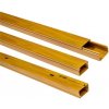 SOLEX Žľab PVC 40x25 svetlé drevo