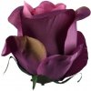 Umelá ruža puk purpurová 8 cm