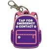 Emergency NFC čip batoh fialová ružová