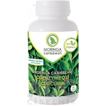 Moringa Caribbean Coenzyme Q10 & Curcumin 120 kapsúl