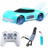 JOKO RC Auto Future Concept Stunt, ovládané hodinkami aj diaľkovým ovládaním, s Dymovým Efektom, svetlom a zvukom, modré