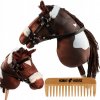 HOBBY HORSE KÔŇ NA PALICI A3 KONÍK HLAVA KOŇA PALICA S HRIVOU + HREBEŇ