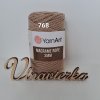 YarnArt Macrame Rope 768 bežová 3 mm