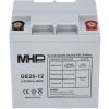 MHPower gelový akumulátor 12 V/28 Ah, Terminál T2 - M6, Deep Cycle, GE28-12 40295 (40295)