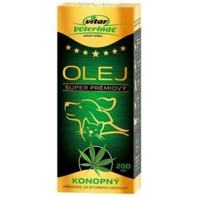 Vitar Veterinae Konopný olej 500ml