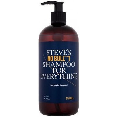 Steve´s No Bull*t Shampoo For Everything 500 ml šampon na vlasy a vousy pro muže