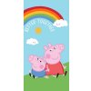 Jerry Fabrics Detská osuška s potlačou - Prasiatko Peppa | 70 x 140 cm