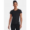 Under Armour Dámske tričko UA Streaker Jacquard Tee Čierna XS