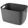 Curver Softex L 19L 37,9 x 29,2 x 22,1 cm tmavo sivý 00574-Z68