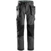 Snickers Workwear Nohavice pre podlahárov FlexiWork s PK sivé veľ. 52