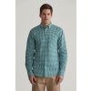 KOŠEĽA GANT REG POPLIN GINGHAM SHIRT DEEP FOREST GREEN