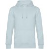 B&C | KING Hooded, Pánska mikina s kapucňou, modrá pure sky, XS