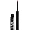 Matná očná linka so štetcom NYX Professional Makeup červená 3,5 ml