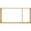 Poschodová bambusová polica v prírodnej farbe 70 cm Ember – House Nordic