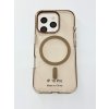 Púzdro TPU YOTOO Crystal Clear-Magsafe pre Apple iPhone 16 Pro Gold