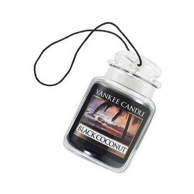Yankee Candle Luxusné visačka do auta Black Coconut 1 ks