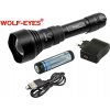 Nabíjateľná LED baterka Wolf-Eyes Ranger 56 TURBO, USB v.2017 PRS