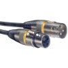 Stagg SMC3 YW, kabel mikrofonní XLR/XLR, 3m
