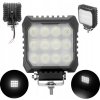 PRACOVNÁ LAMPA 12xLED 12V 24V 4400LM 40W HALOGÉN REFLEKTOR SILNÁ