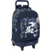 Školská taška na kolieskach El Niño Navy Námornícka modrá 33 x 45 x 22 cm