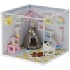 Dvěděti miniatúra domčeka Domov mačičky Mňau