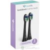 TrueLife SonicBrush K-series heads Standard Plus náhradné hlavice pre sonickú zubnú kefku, čierne 1x2 ks