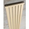 Radiátory - MC Montana | kúpelňové | DEKORATÍVNY RADIÁTOR PLUTON | farba - Krém - Quartz I, štruktúra, veľkosť - 1800/180 mm