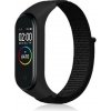 Xiaomi Nylónový náhradný náramok na suchý zips pre Mi Band 3/4/5/6/7 Farba: čierna