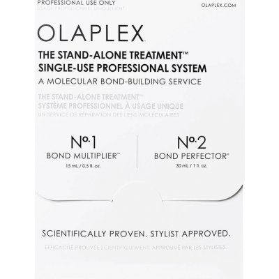 Olaplex Single-Use Professional System Travel Set - Bond Multiplier No.1 15 ml + Bond Perfector No.2 30 ml