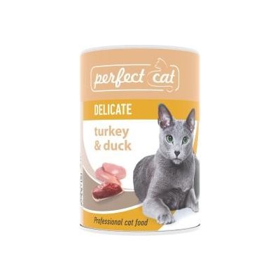 Perfect Cat Turkey & Duck DELICATE 400 g