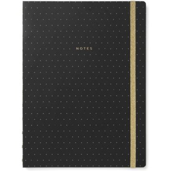 Filofax Notebook Moonlight A4 čierny