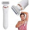DÁMSKY HOLIACI STROJČEK DEPILÁTOR ZASTRIHÁVAČ STROJČEK NA TELO USB NA MOKRO AJ SUCHO AKU