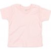 Babybugz Tričko BZ02, krátký rukáv, dětské COT710002t2974-powder pink Růžová powder 0-3