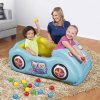 Fisher Price Detské nafukovacie autíčko Fisher-Price s loptičkami 119x79x51 cm