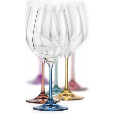 Bohemia Crystal poháre na biele víno Spectrum 350 ml (set po 6 ks)