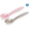 Canpol babies Plastové lyžičky (2ks) ružové