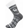 NORWAY super silné ponožky s voľným lemom Boma Sivá 43-46 1 pár
