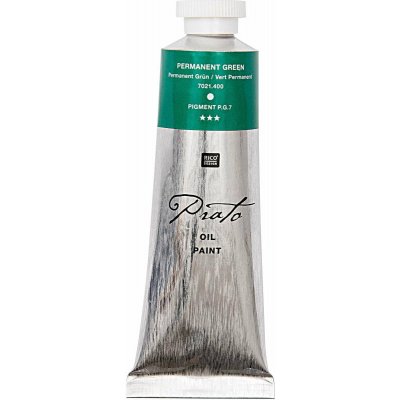 Rico Design Olejová farba Prato 60 ml Permanent Green