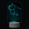 3D Dotyková lampa s diaľkovým ovládaním - BASKETBAL_3